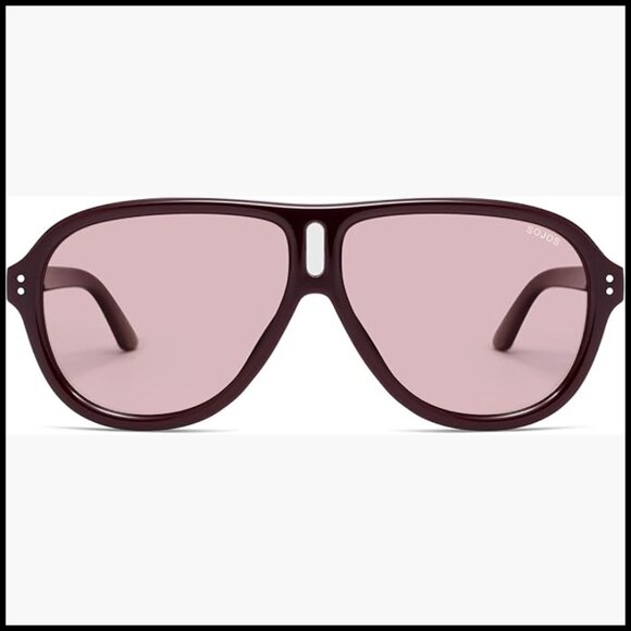 Retro Oversized Polarized Aviator Sunglasses with UV400 Protection main image 3
